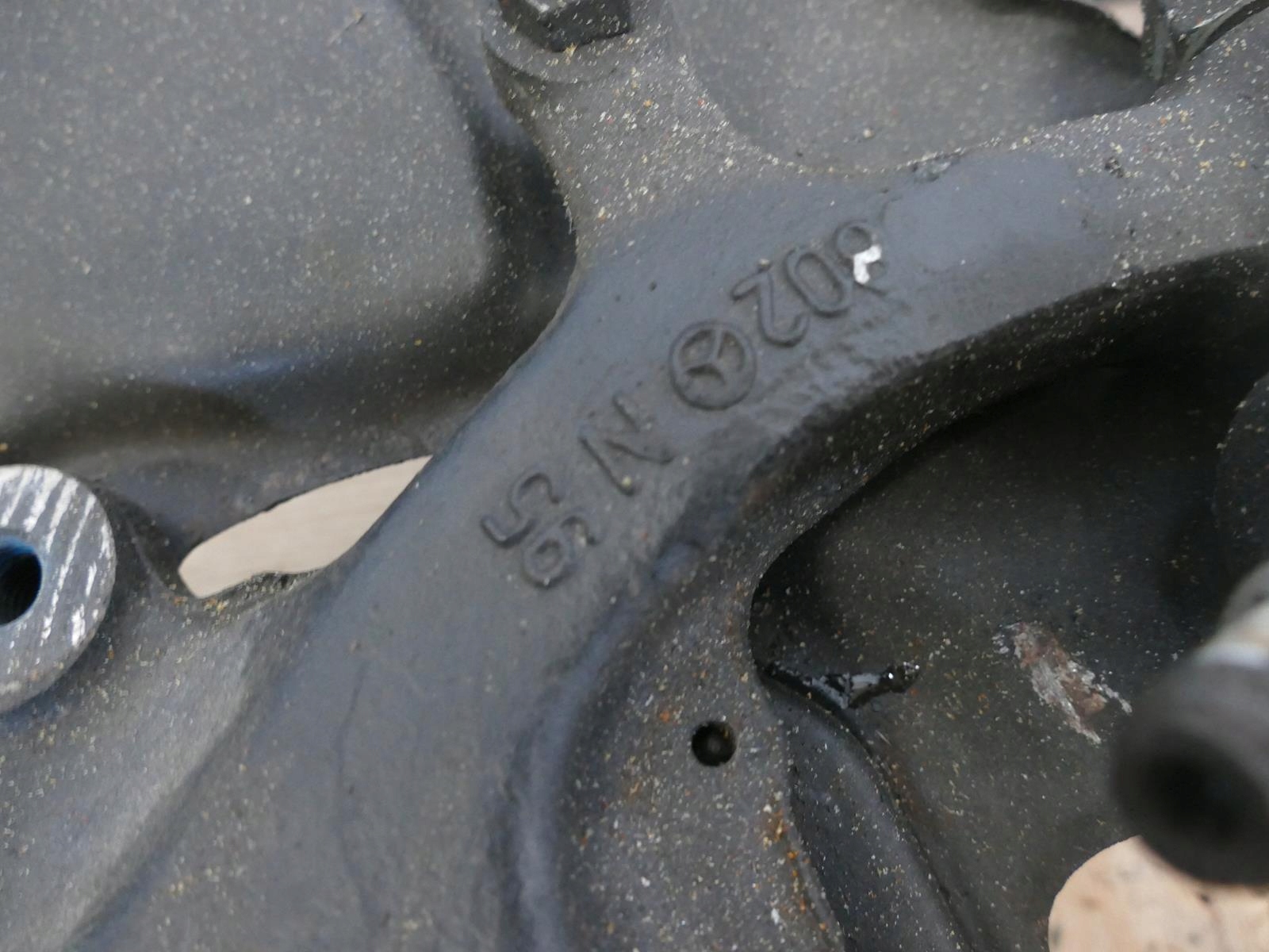 MERCEDES S W140 LIFT 3.2 B of the pivot right front right front