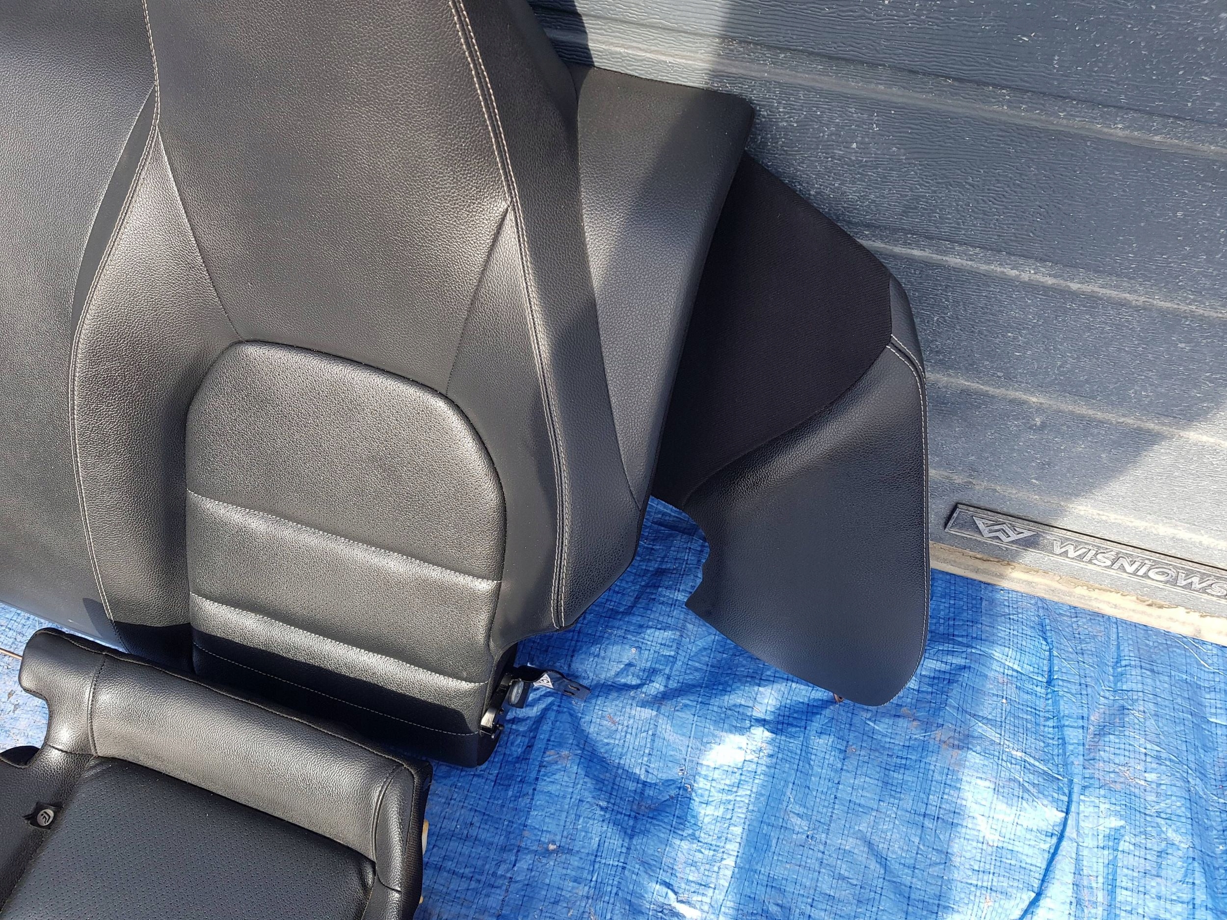 Sitz hinten heck siedzisko oparcie Mercedes E C207 W207