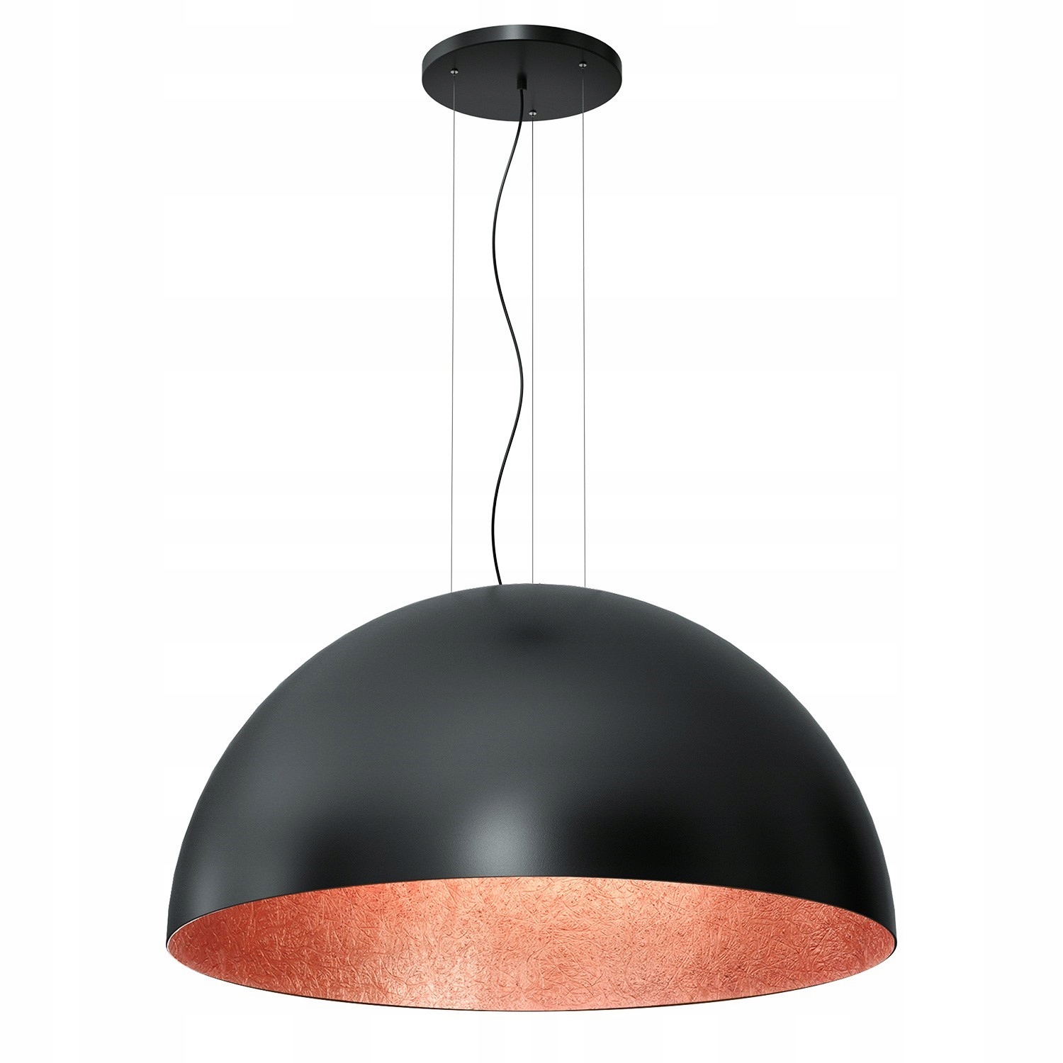 Závěsná Lampa Luminex Compo 1630 Černá/měděná