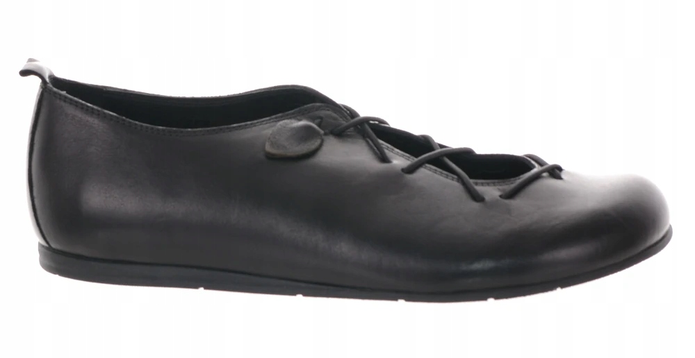 Venezia dámské černé kožené baleríny z kůže, velikost 36