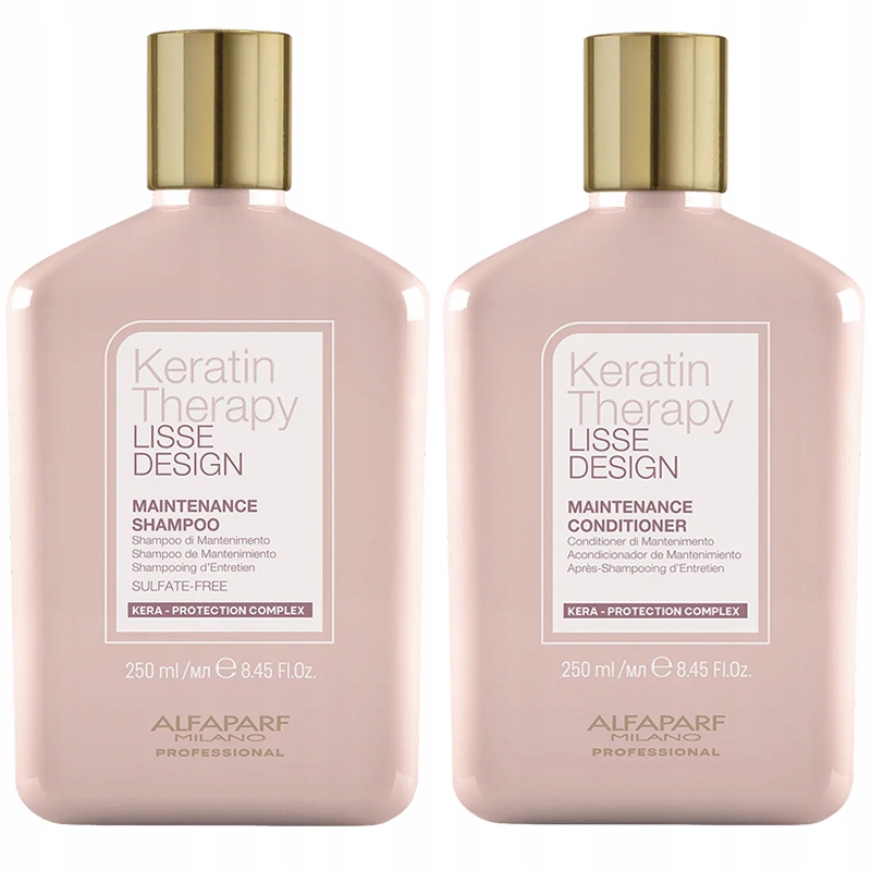 Alfaparf Keratin Therapy Sada Na Vlasy Šampon 250 ML Kondicionér 250 ML
