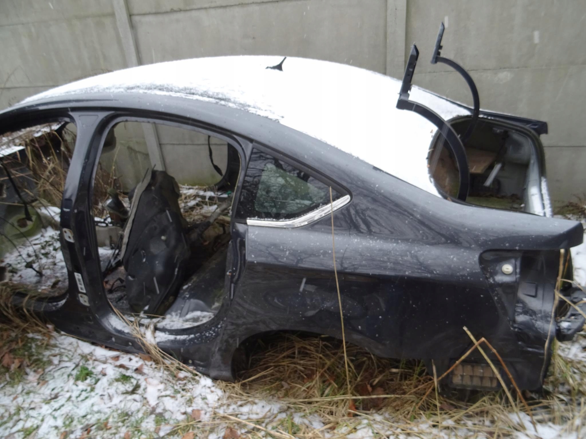 Ситроен С5 III жопа ванна пояс задний крылья седан