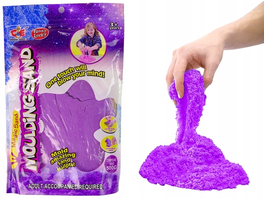 

Piasek Kinetyczny Kolor Fioletowy 500g Magic Sand