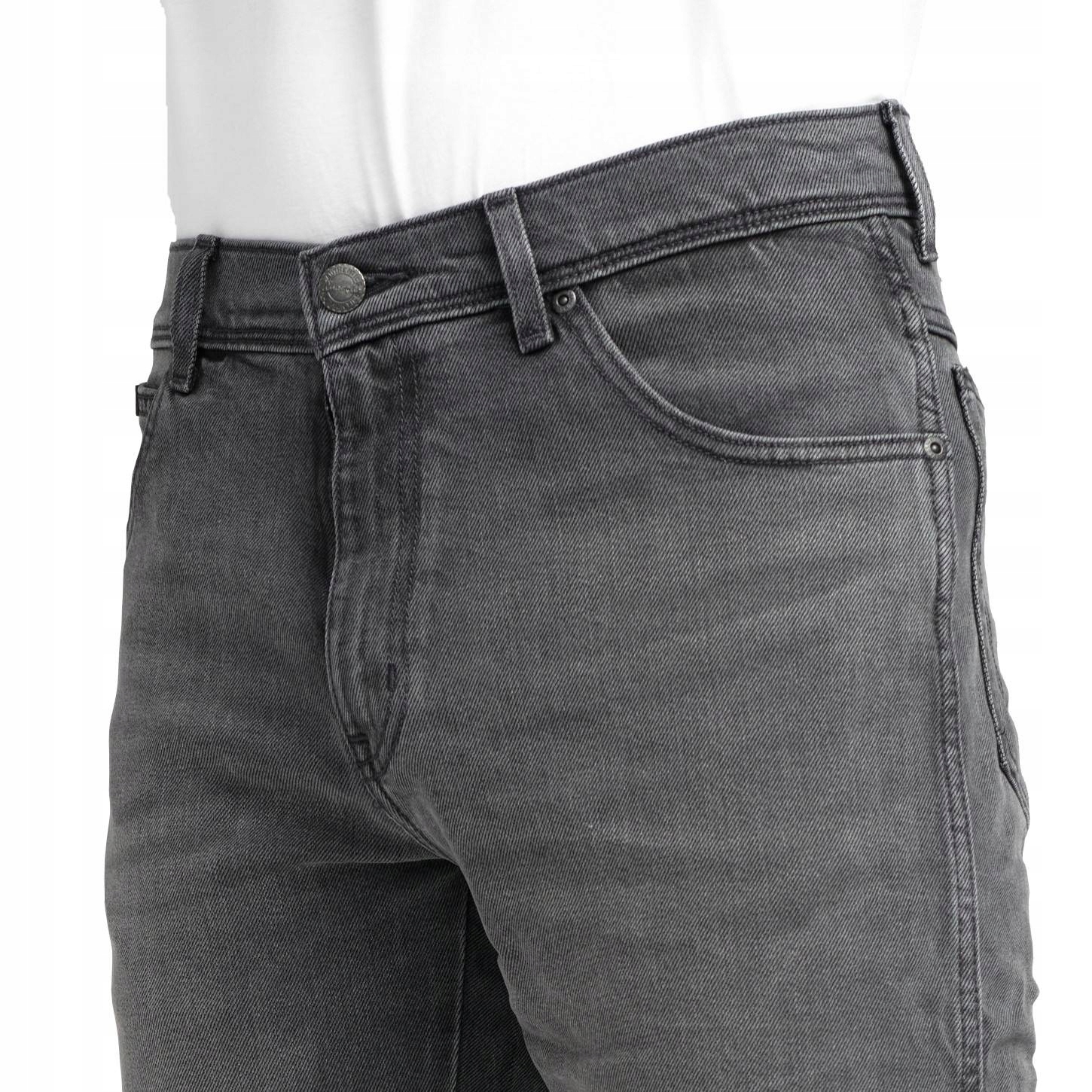 WRANGLER TEXAS SLIM SILVER SMOOTH W12SZ368T 31/32 Marka Wrangler