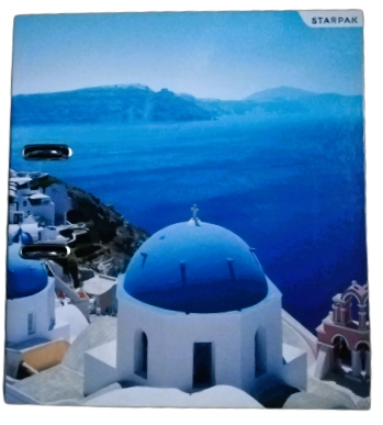 Segregator z szyną A4/70mm Santorini