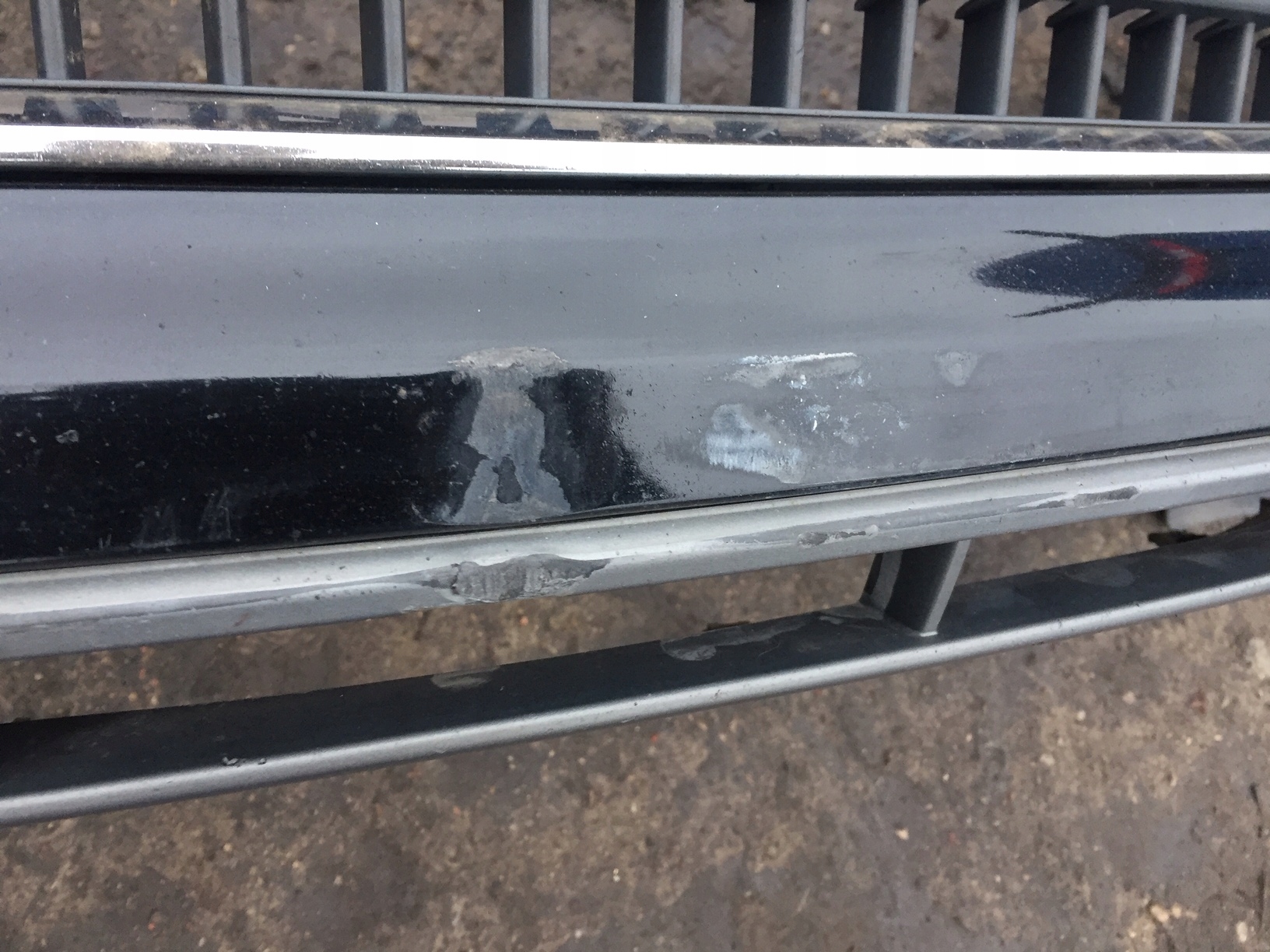 AUDI Q7 4L LZ9Y bumper front front grill grille
