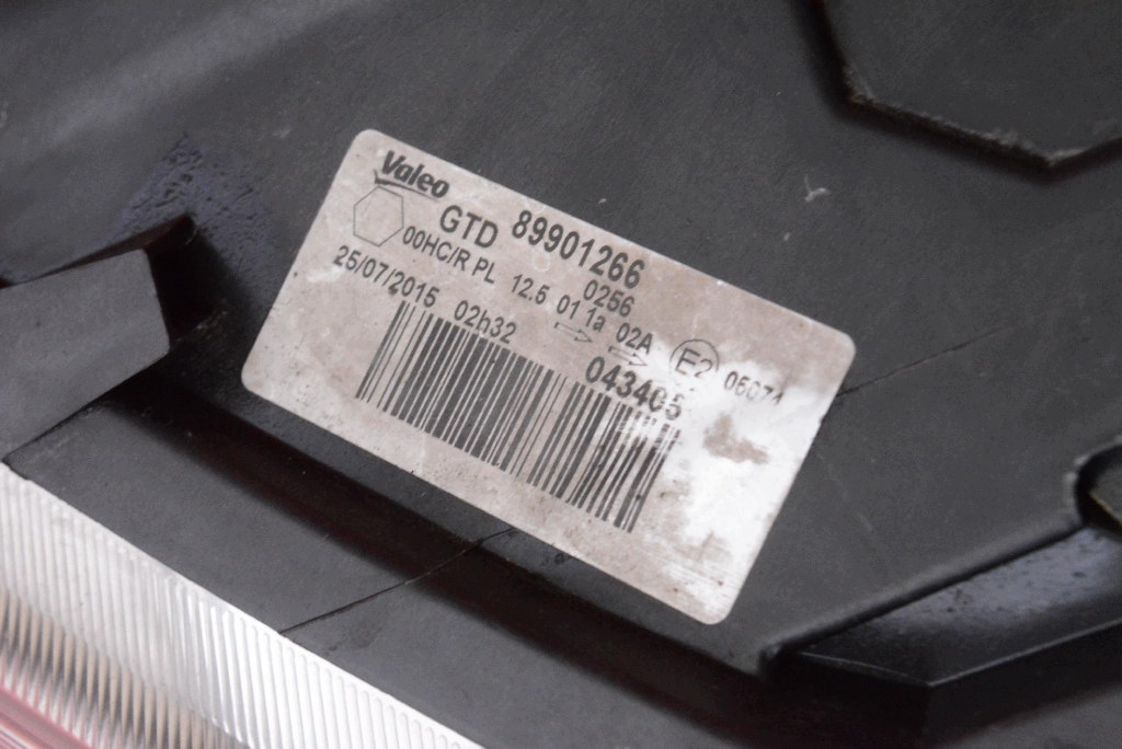 REFLEKTOR left light front EU 89901266 FIAT SCUDO 2 II 07-12