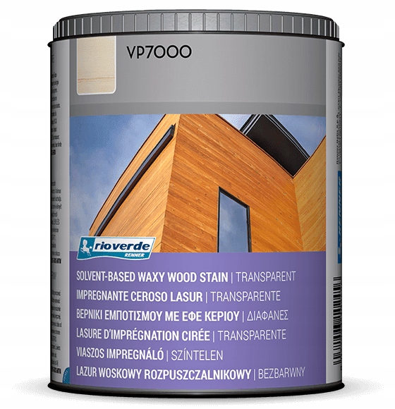 Rio Verde Vosková Rozpouštědlová Lazura 2,5 L Tmavý Ořech VP7021