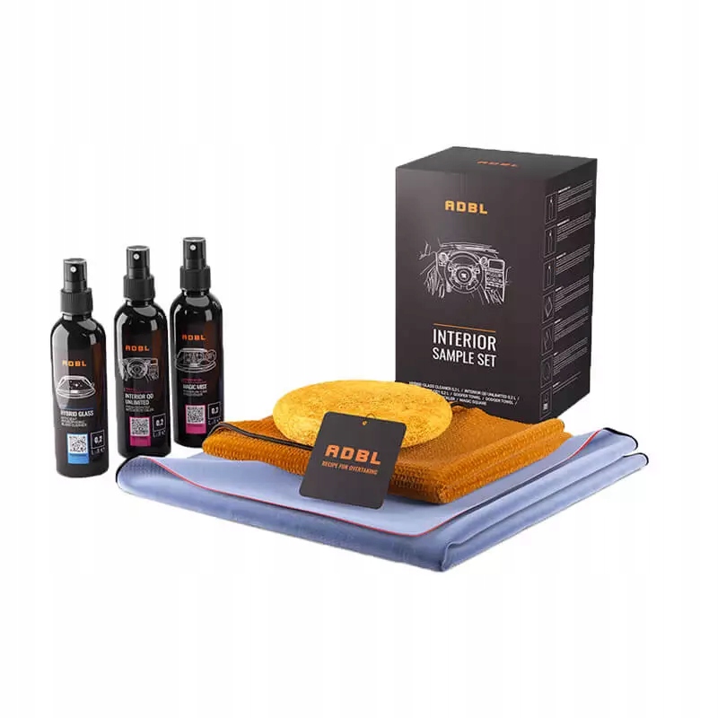 Adbl Interior Sample Set zestaw kosmetyków i akcesoriów do pielęgnacji wnęt