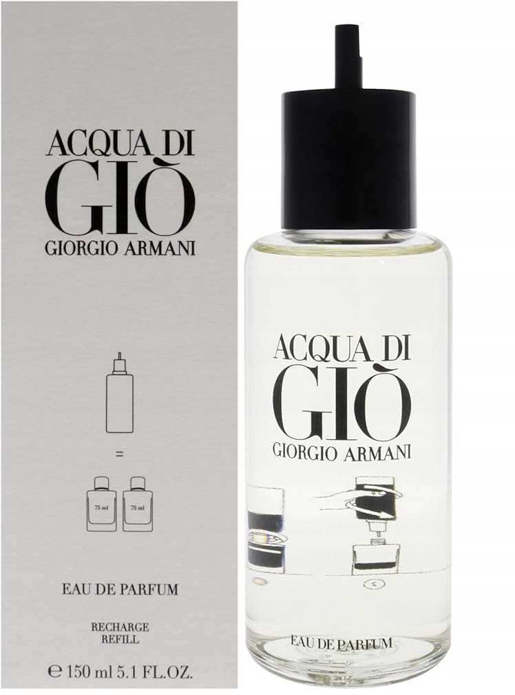 Giorgio Armani Acqua Di Gio Pour Homme Náplň parfémovaná voda 150 Ml