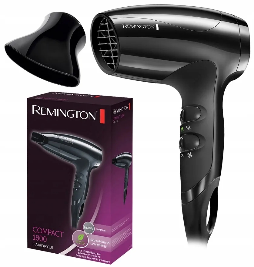 

Suszarka Do Włosów Remington D5000 1800W Podróżna