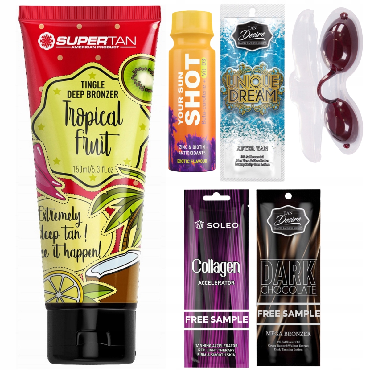 Supertan Tropical Fruits Silný bronzer s T-efektem