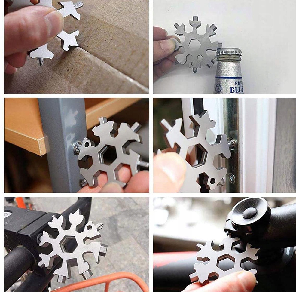 KLUCZ ŚNIEŻYNKA MULTITOOL WIELOFUNKCYJNY 18W1 Liczba dodatkowych narzędzi 18