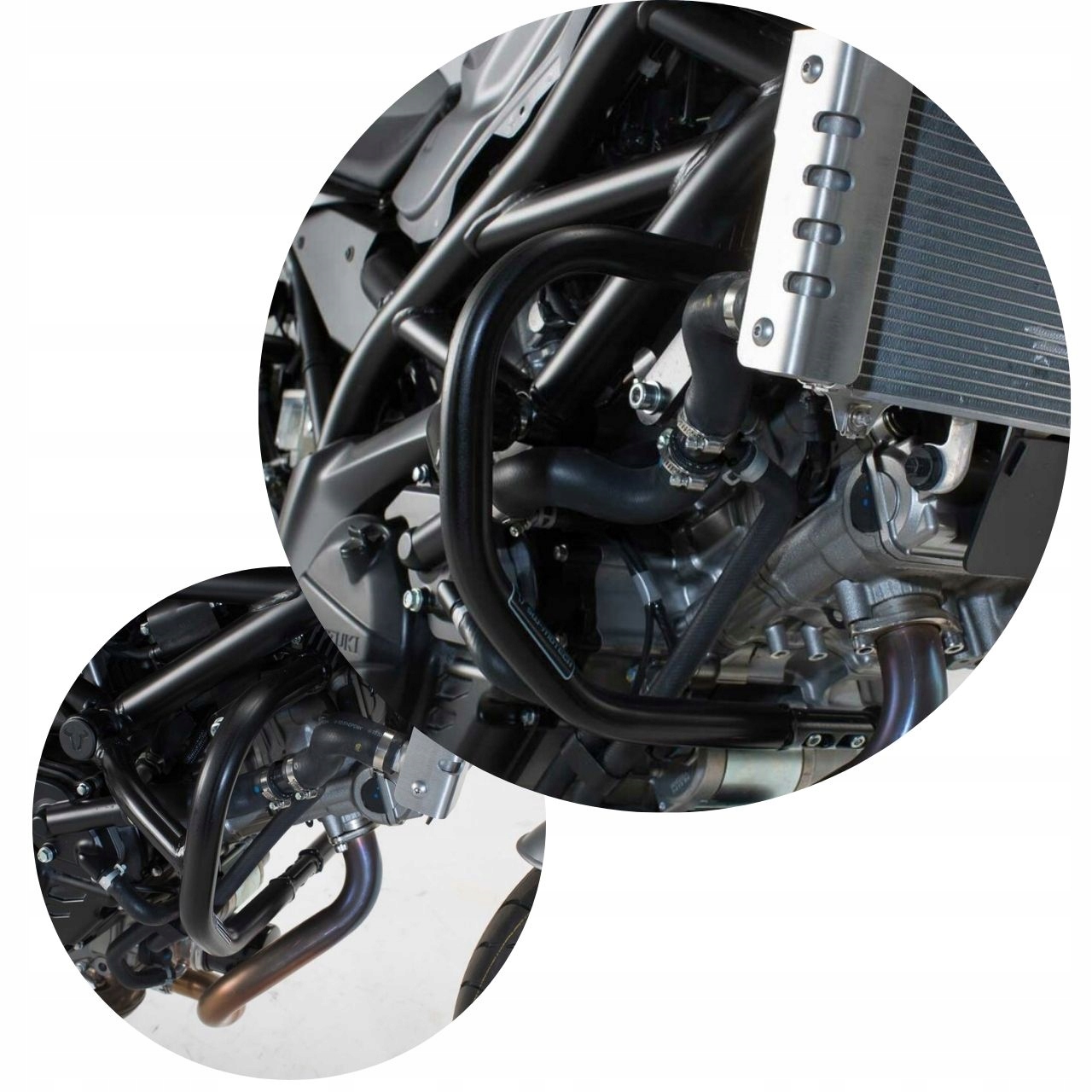 Crashbar Gmole Sw Motech Suzuki Sv 650 Abs 16-24 X Abs Cafe Racer 2018-24