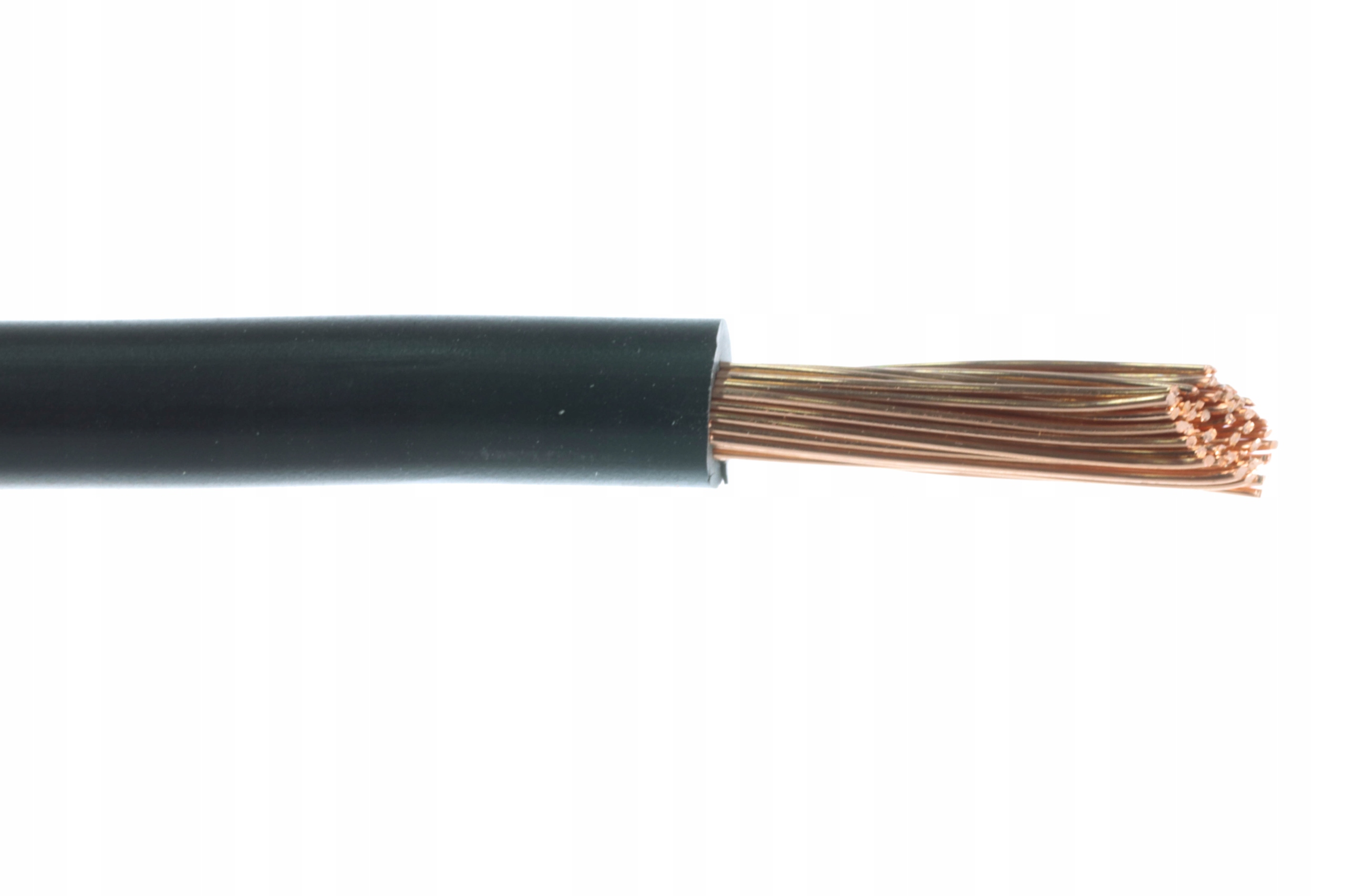 

LgY 1x1,5mm jednożyłowy kabel przewód czarny linka