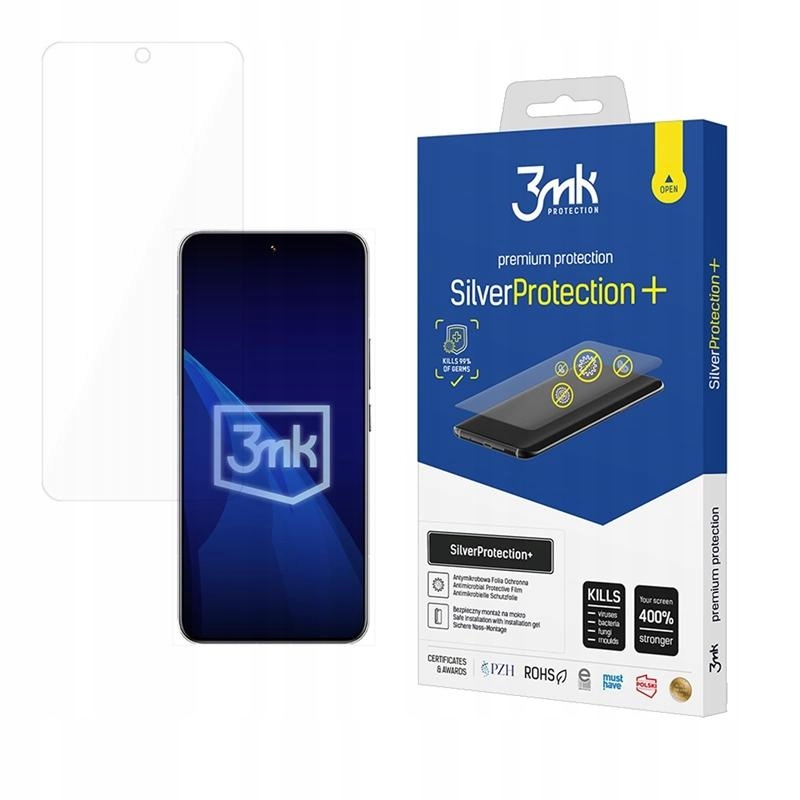 Folia Ochronna 3mk na Ekran do Xiaomi 15 Ultra SilverProtection+