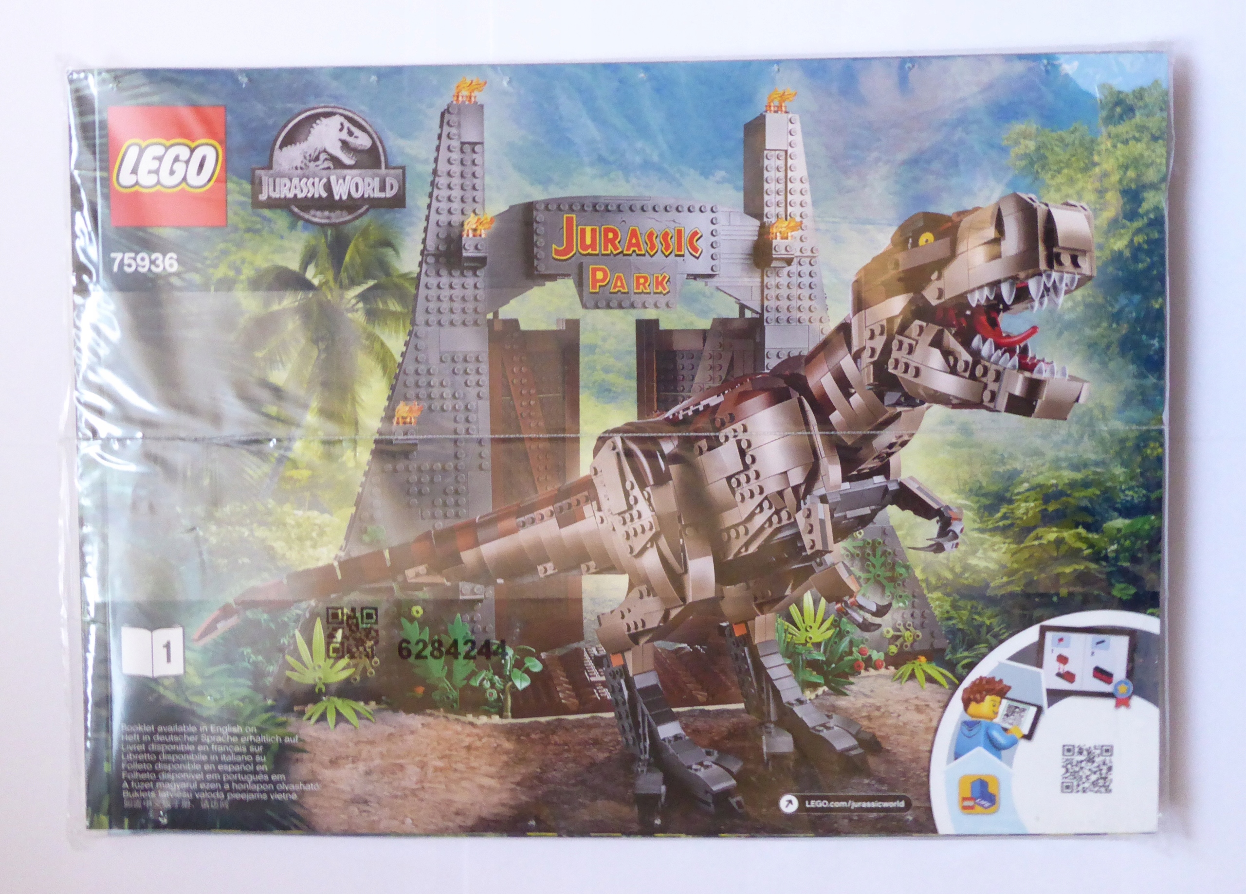 

Lego Instrukcja Jurassic Park: T Rex Rampage 75936