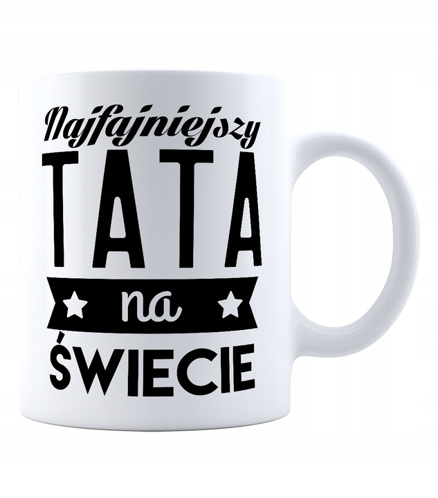 KUBEK PREZENT NAJFAJNIEJSZY TATA NA ŚWIECIE Rodzaj gadżetu kubek