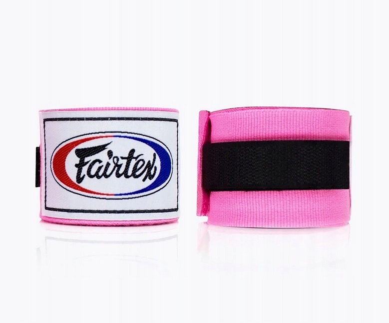 Fairtex Owijki Bandaże Pod Rękawice boks thai kick 3 Metry Różowe HW2