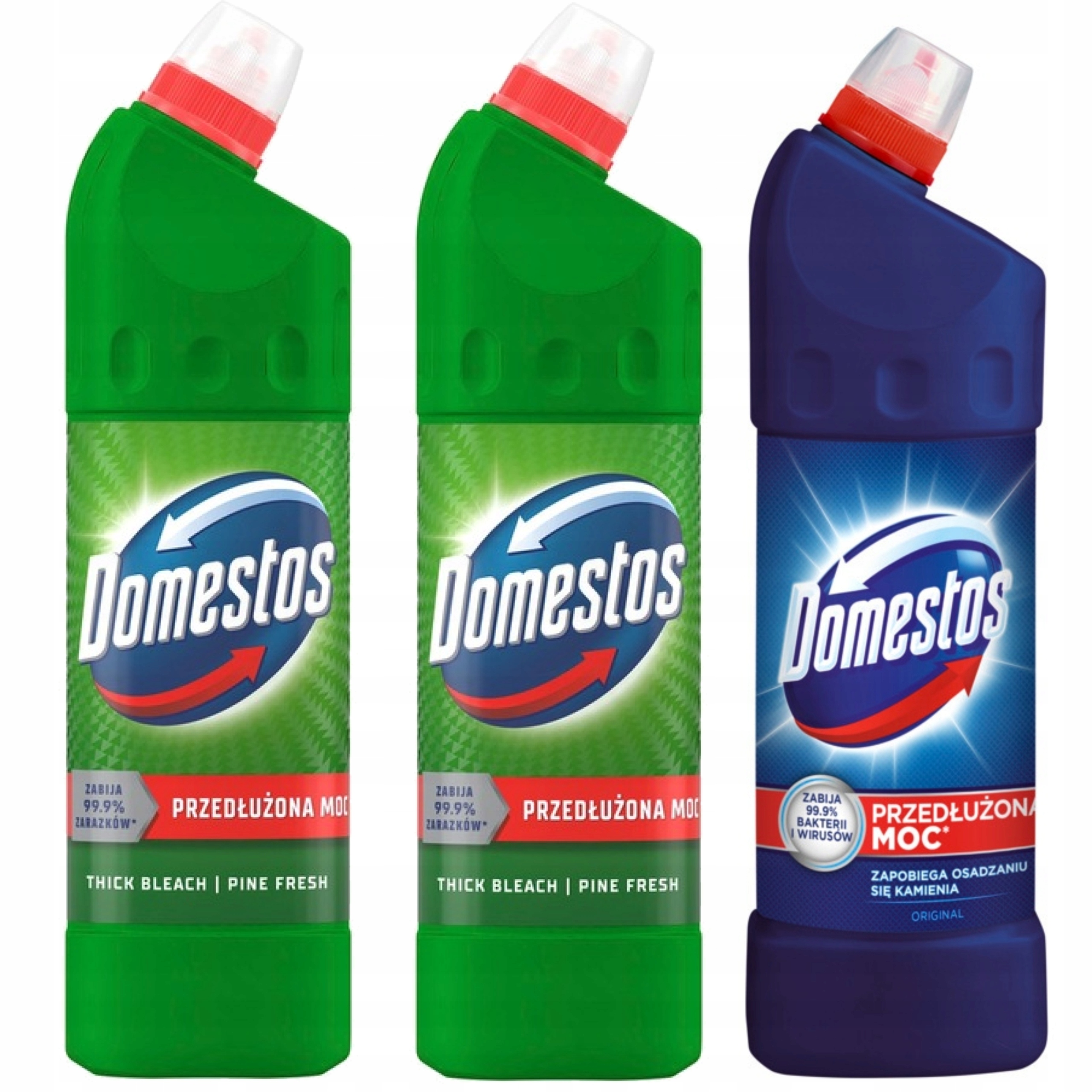 Domestos Sada Tekutina na Wc Pine Fresh 2L Original 1L