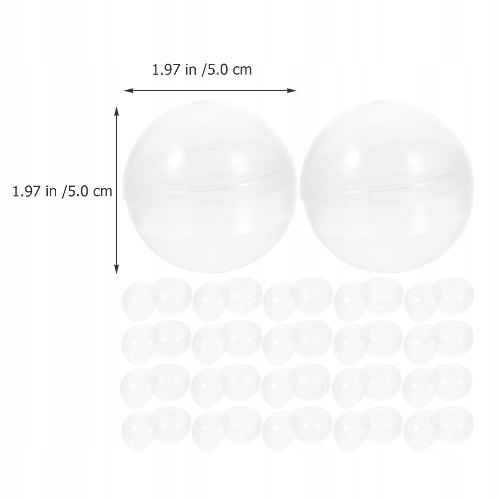 Przezroczyste pojemniki z przezroczystą powłoką Producent Inny