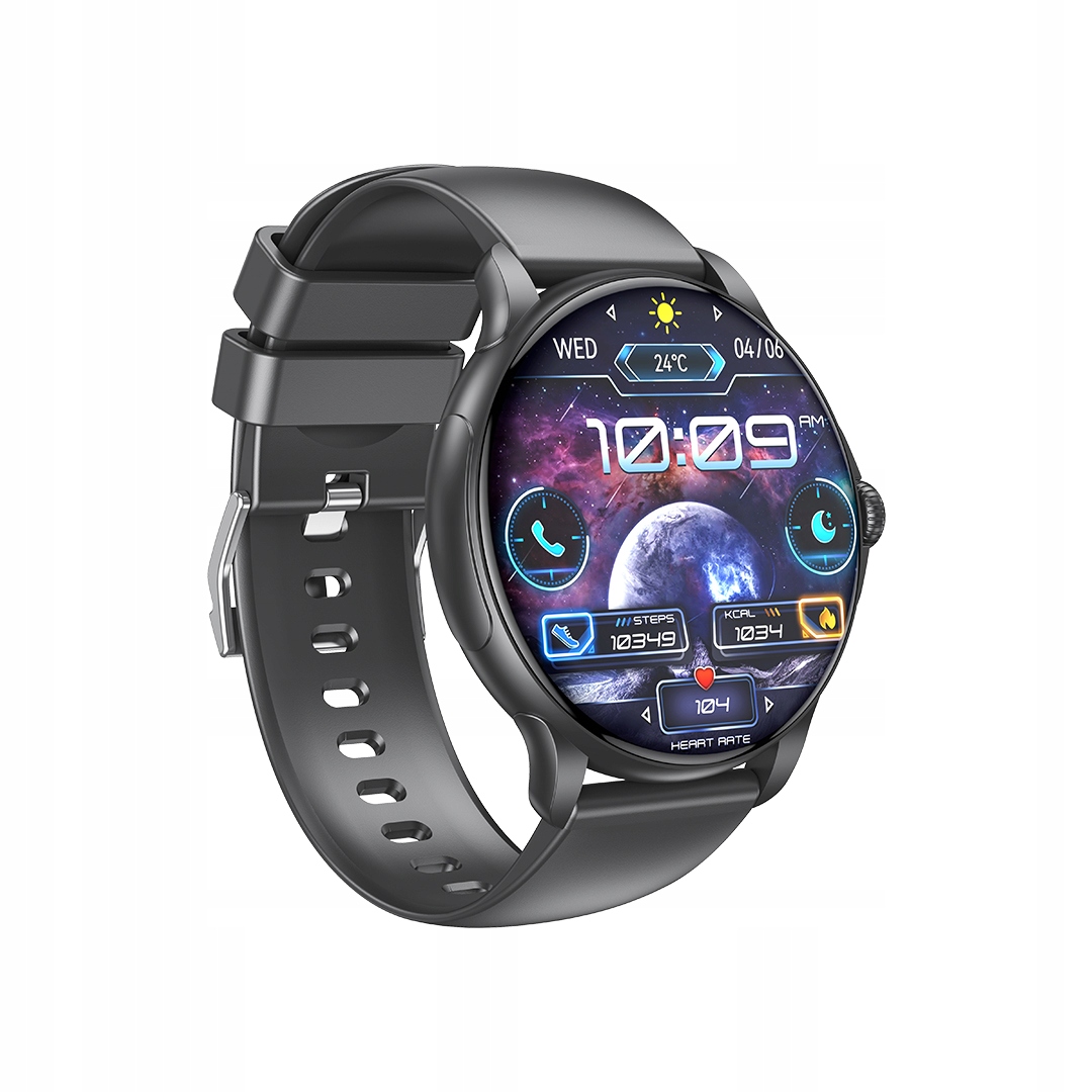 Xo smartwatch J11 Amoled czarny