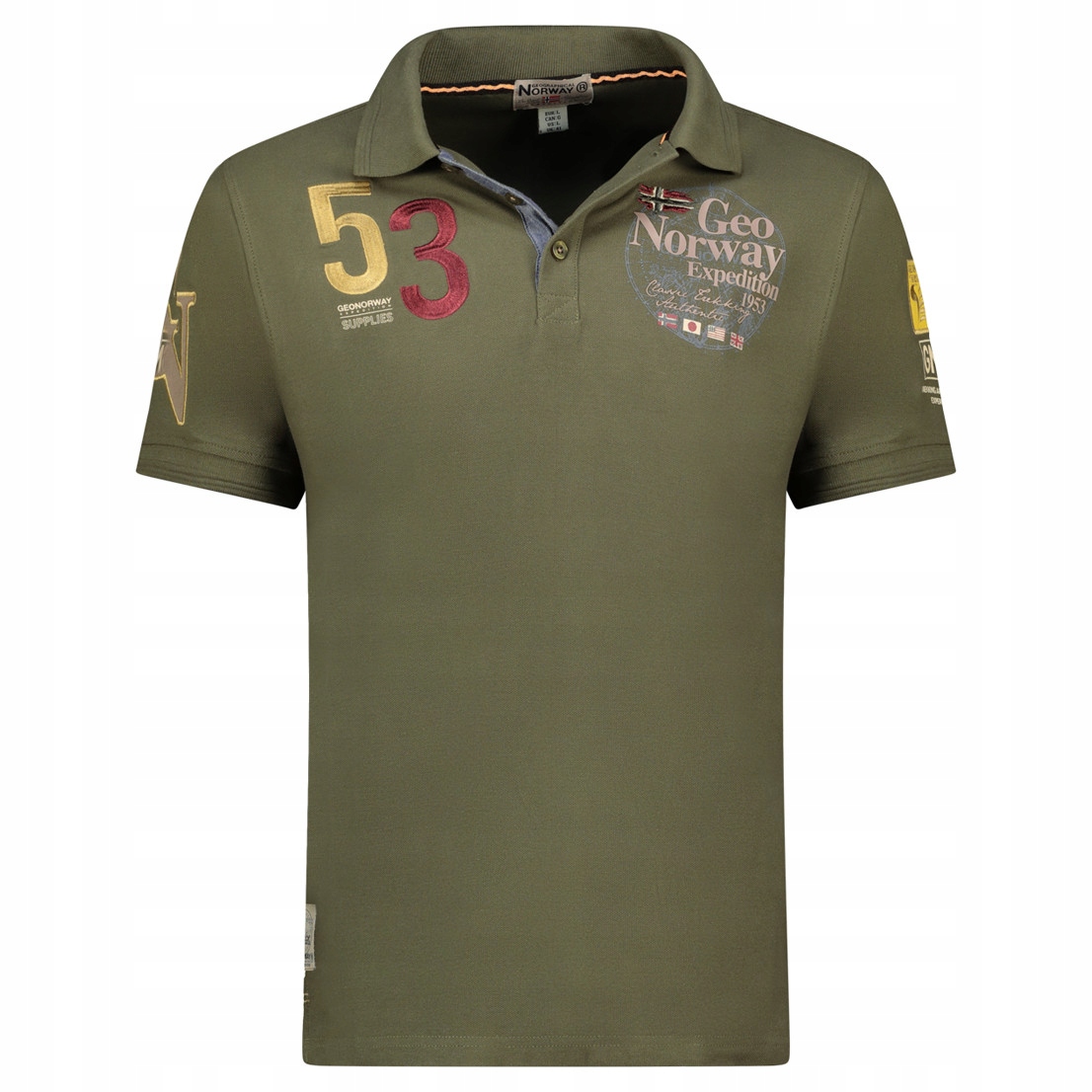 Geographical Norway polokošile pánská Kelan Men L khaki