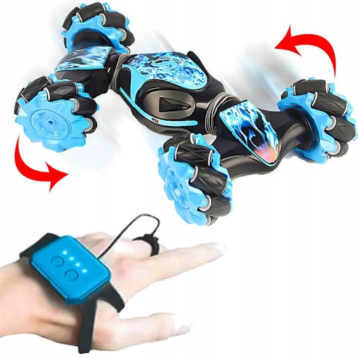 Samochód sterowany GESTAMI Kontroler również Pilot