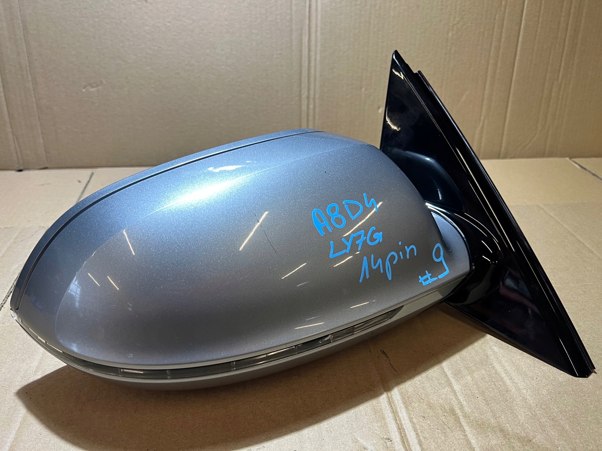 AUDI A8 D4 mirror right 14 PIN LY7G FOTOCHROM