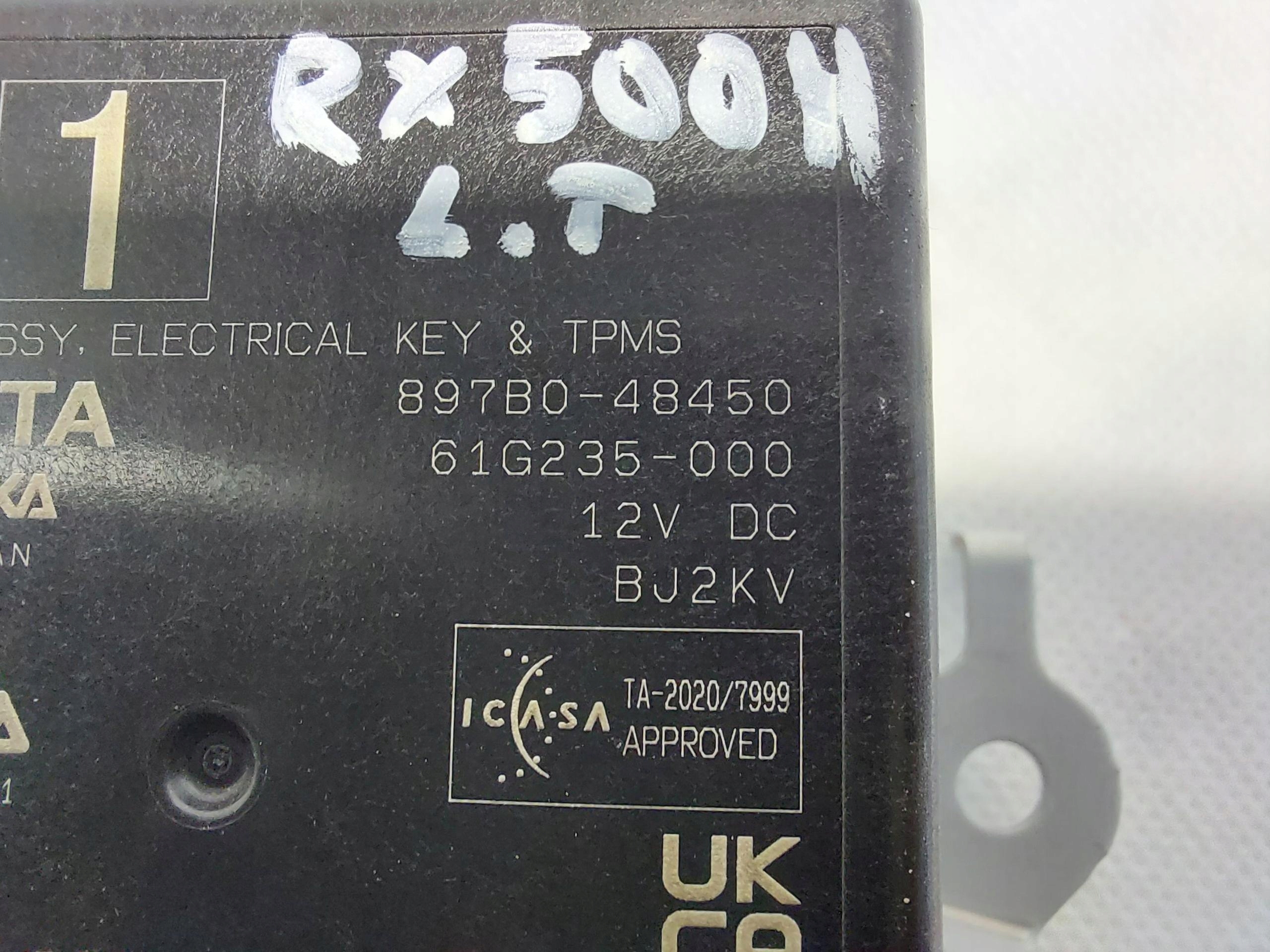LEXUS RX500H V 5 2023- module control unit 897B0-48450