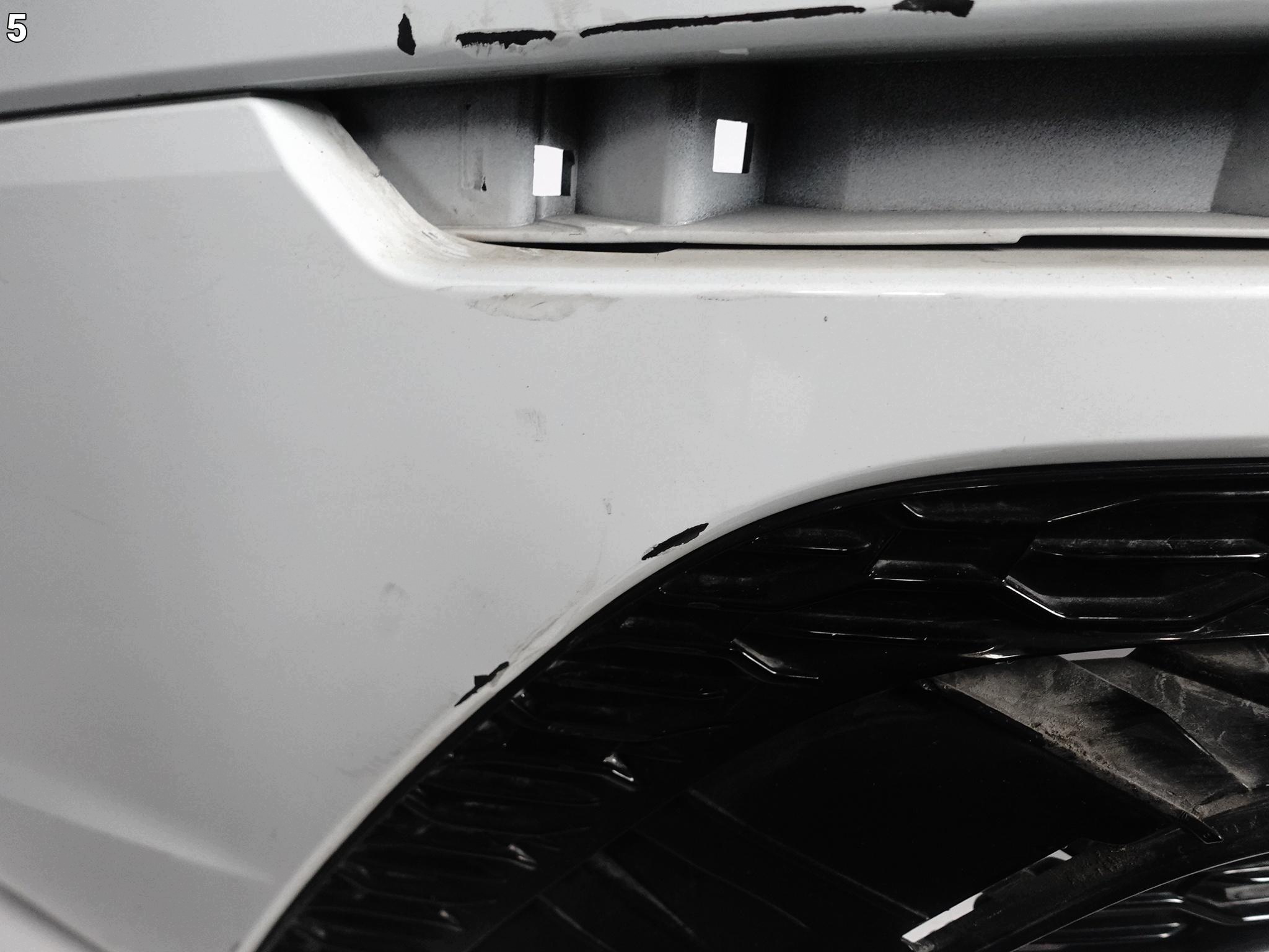 AUDI RSQ8 RS Q8 4M8 19-24 bumper BUMPER SPOILER rear part (6xPDC)