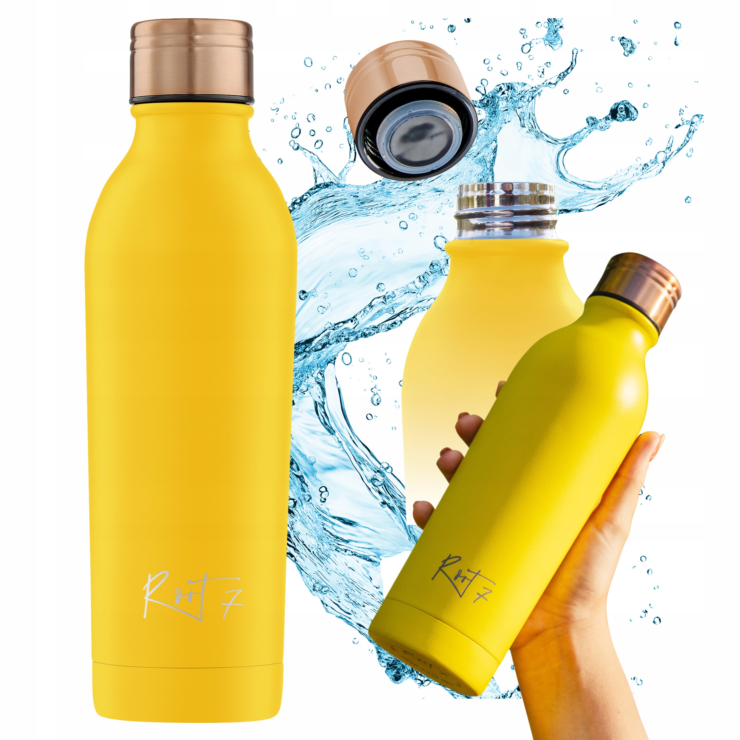 Termoska Nerezová Ocel Na Vodu Cestovní 500 ml ROOT7