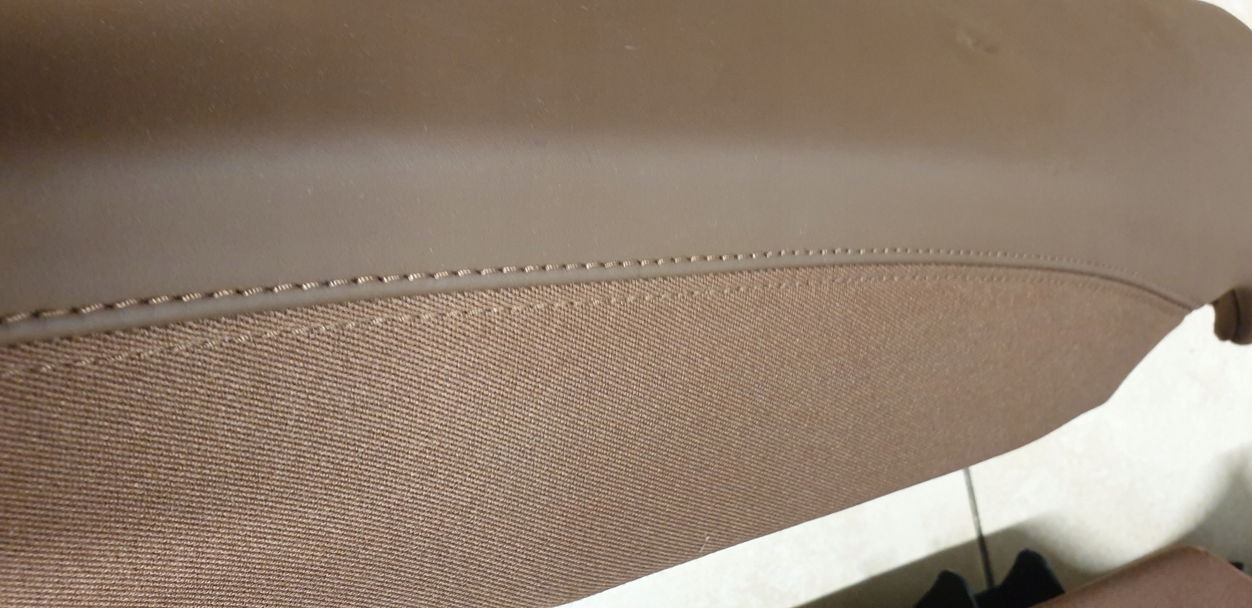 side OPARCIA KANAPY left rear part AUDI A6 C7 4G leather OE