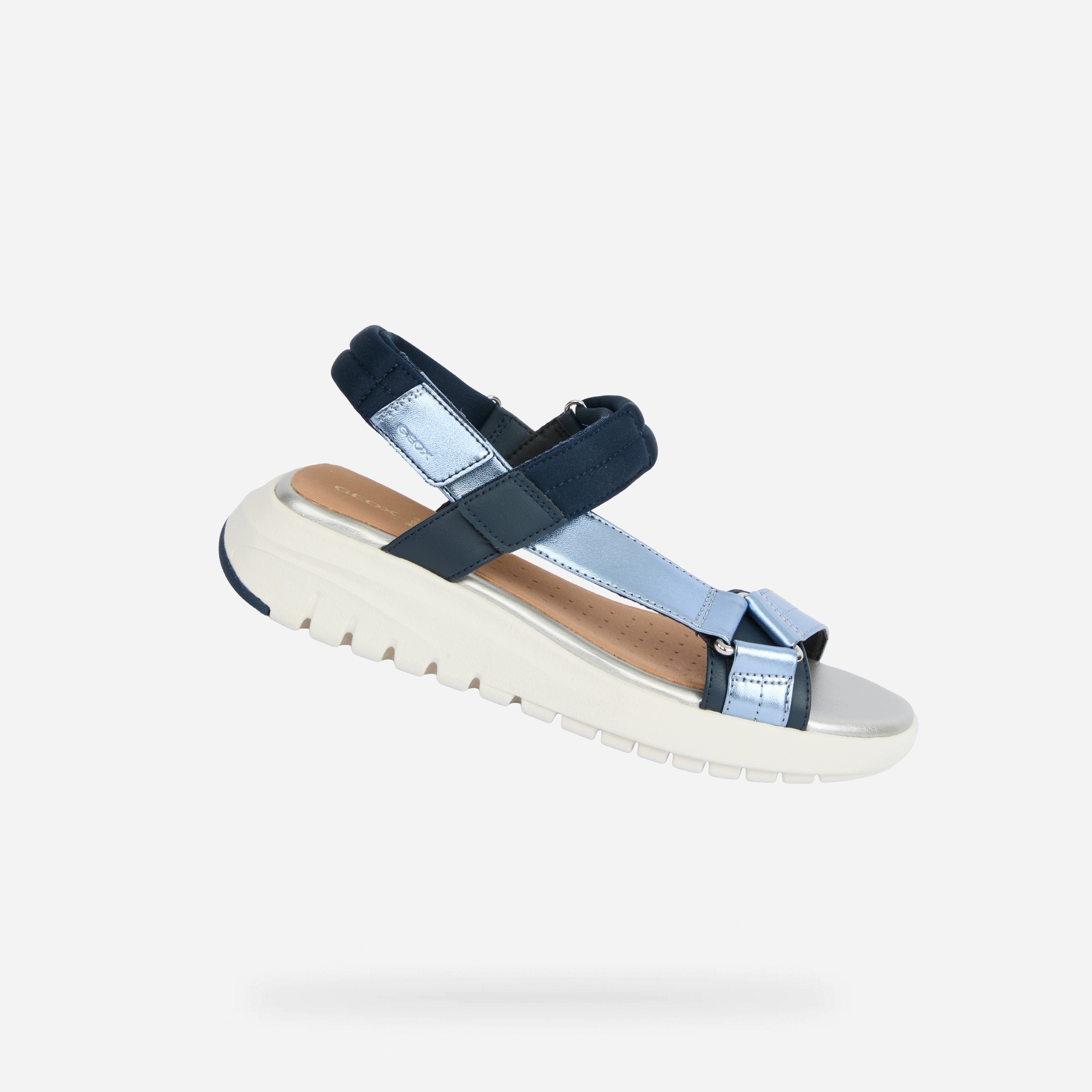 Geox Modré dámské sandály Geox Flextride S