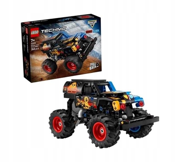 Lego (r) Technic 42219 Monster Jam Grave Digger Oheň