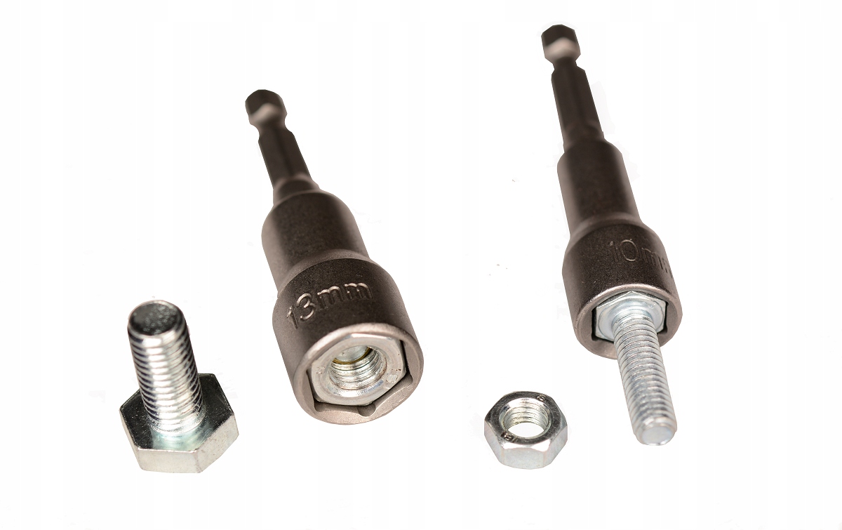 Nasadki Magnetyczne na Wkrętarkę 1/4 8el CrV Farys Marka Farys