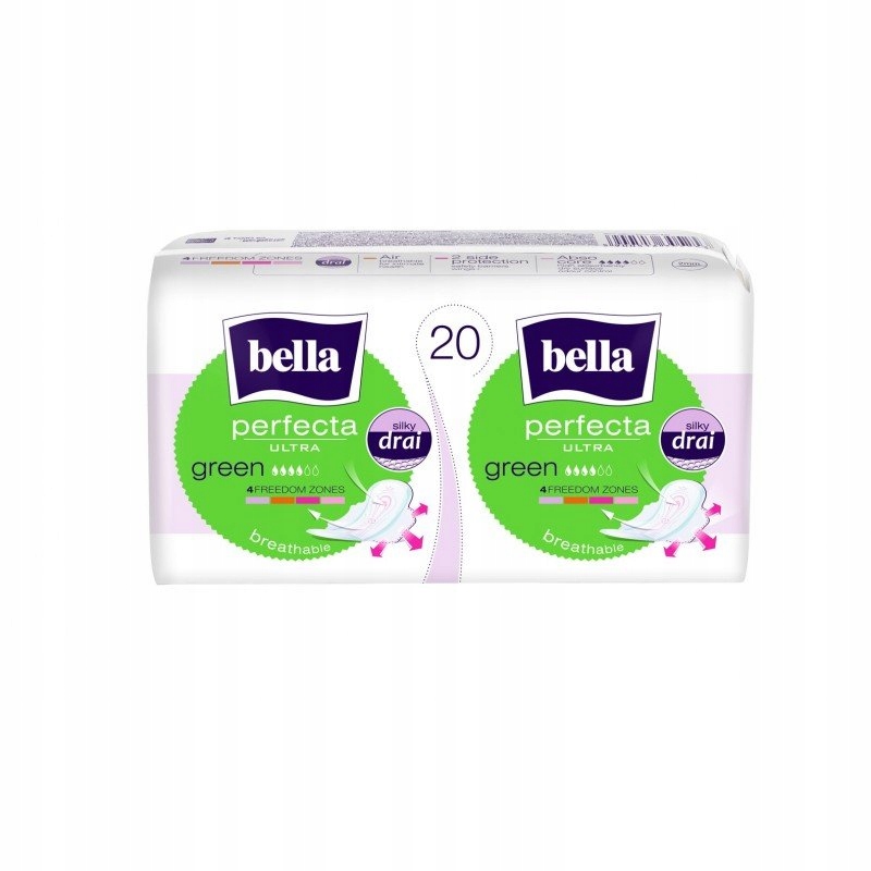

Podpaski Bella Perfecta Ultra Green 20 szt.