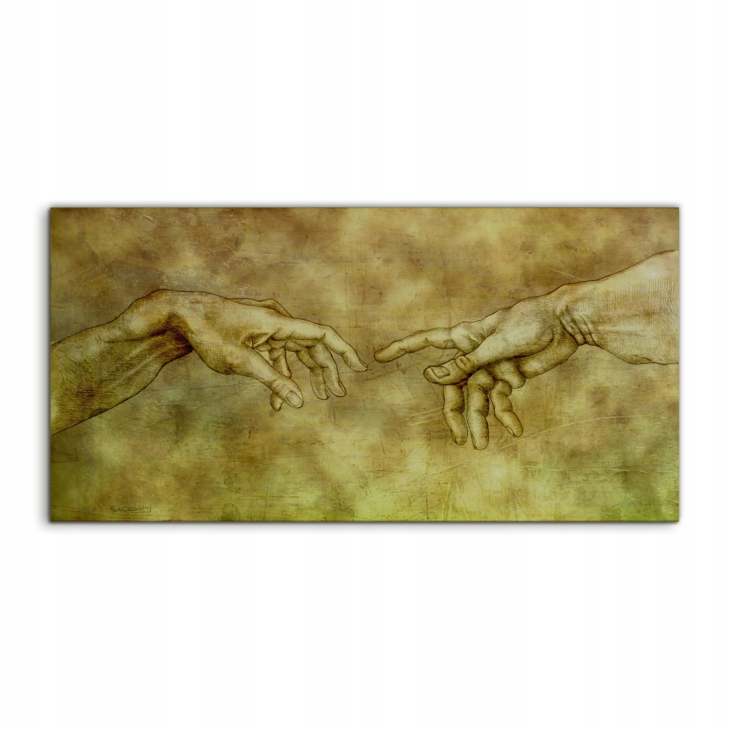 

Fotoobraz 120x60 ścienny Adam i Bóg Michał Anioł