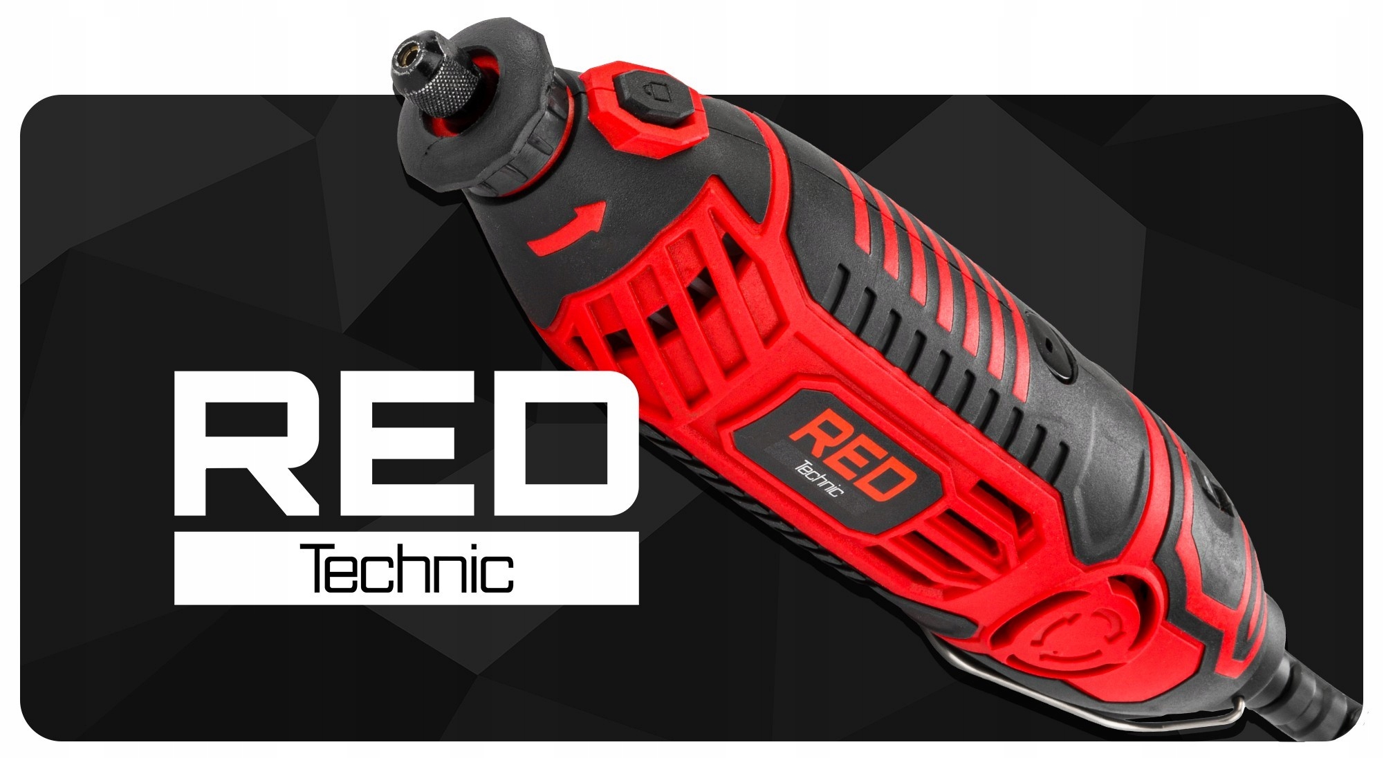 MINI SZLIFIERKA PROSTA TRZPIENIOWA FREZARKA WIELOFUNKCYJNA 280W 35000RPM Marka RED TECHNIC