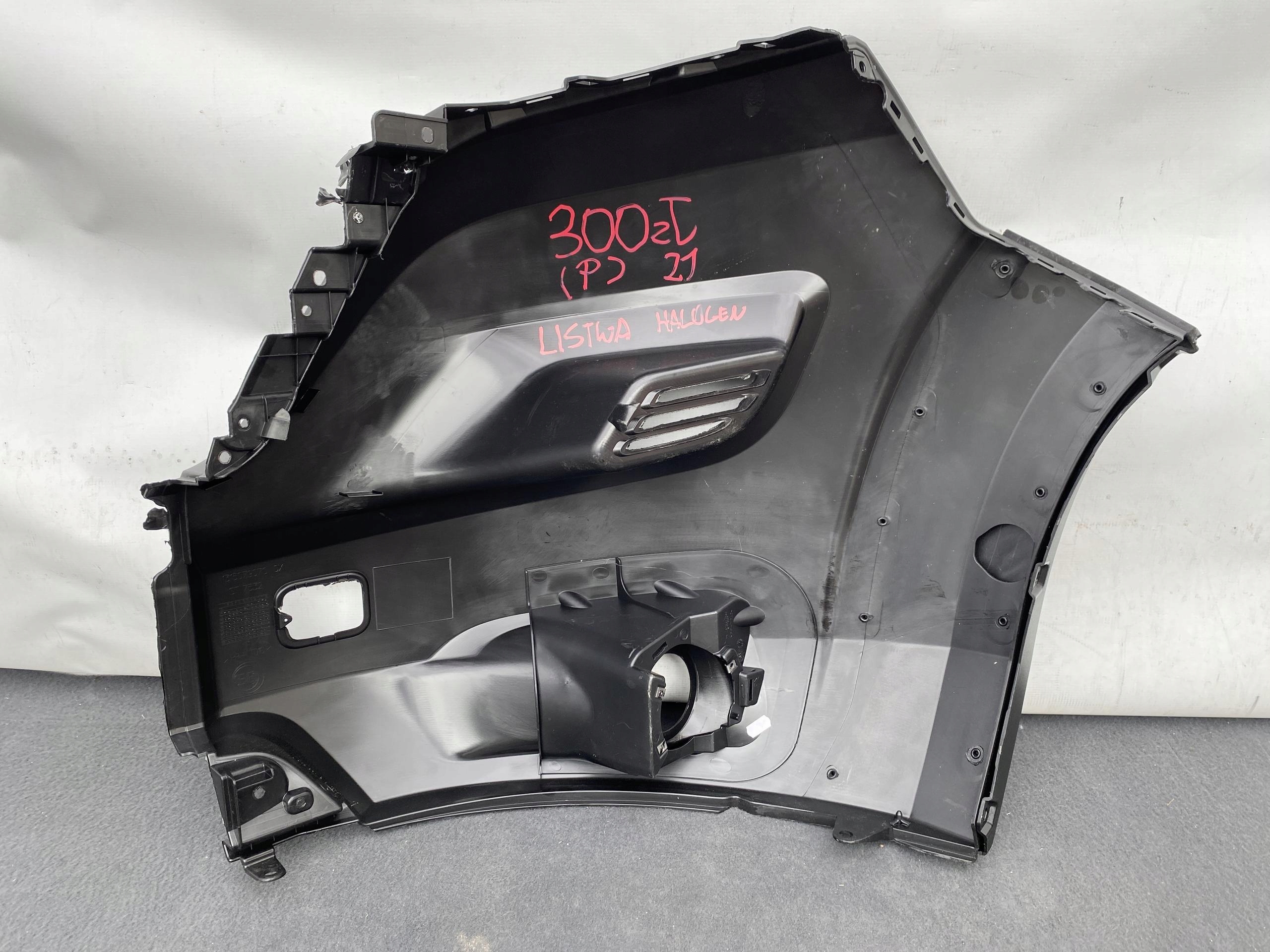DUCATO BOXER JUMPER 17- corner bumper front right moulding fog light black