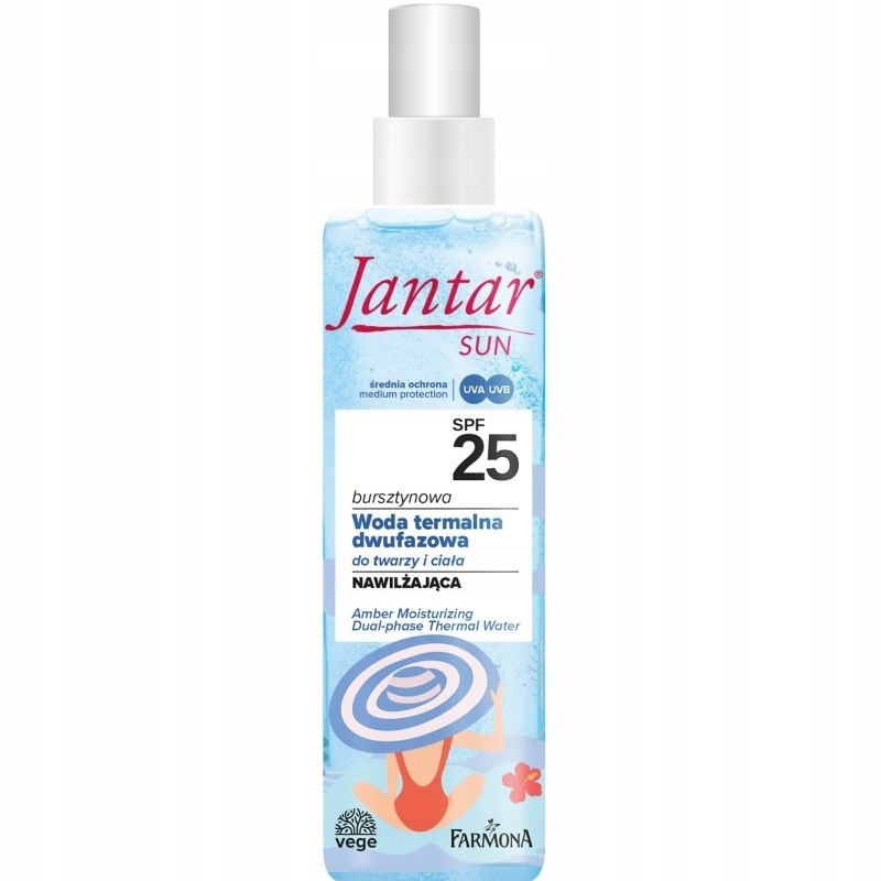 

Jantar Sun Woda Termalna Dwufazowa SPF25 200ml