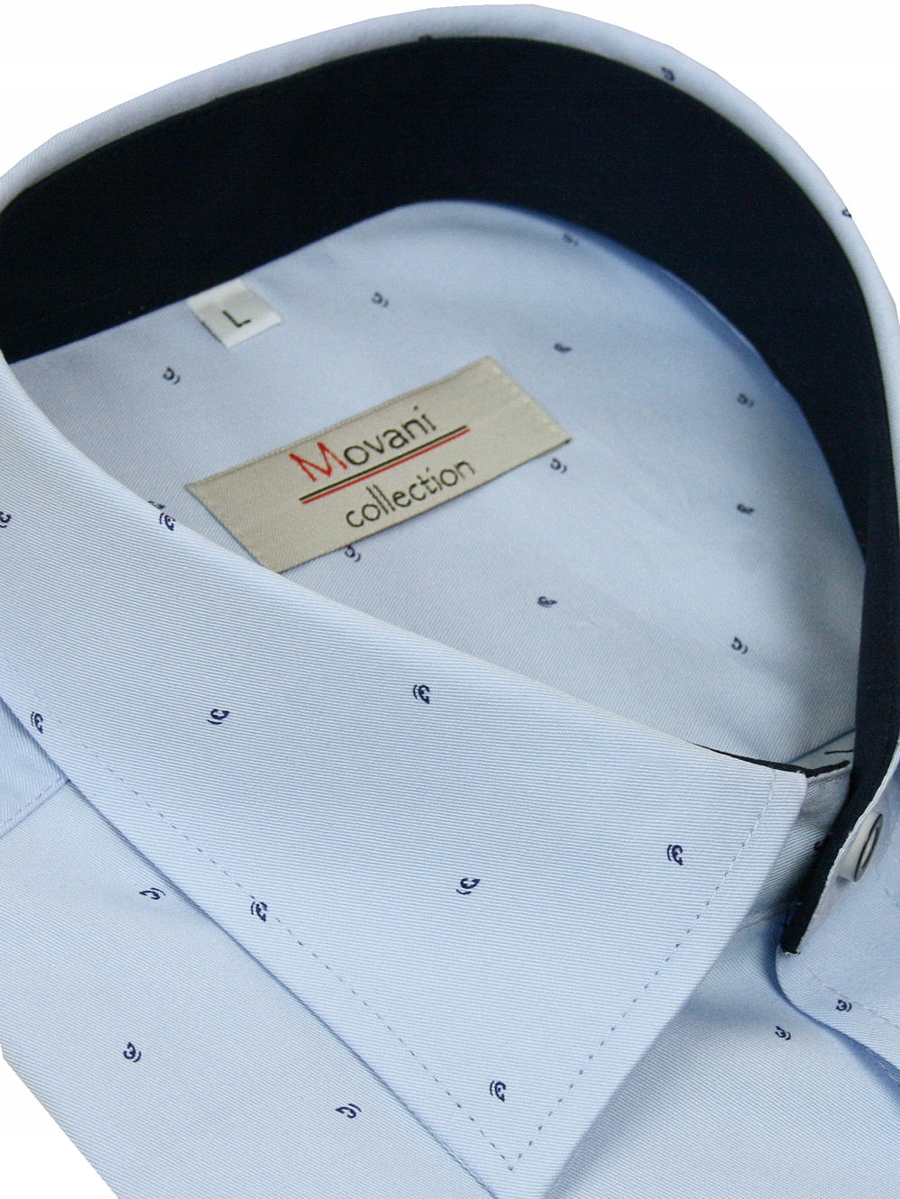 Koszula Movani taliowana długi rękaw Polska Twill rozm. L 41-42/176-182