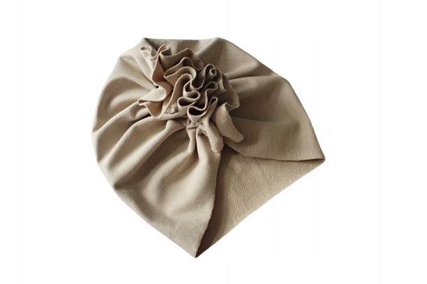 

Czapka turban latte 36-38 wiosna/jesień