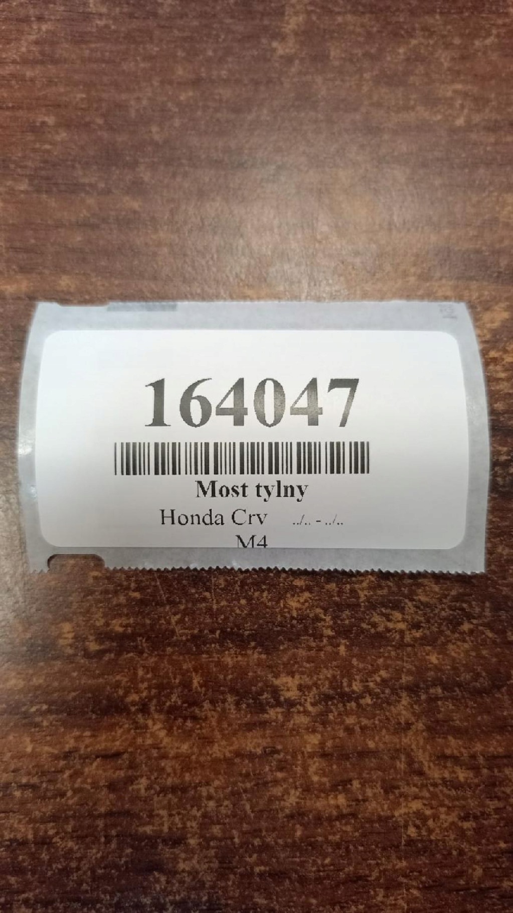 HONDA CRV differenziale posteriore differenziale P6R7081577