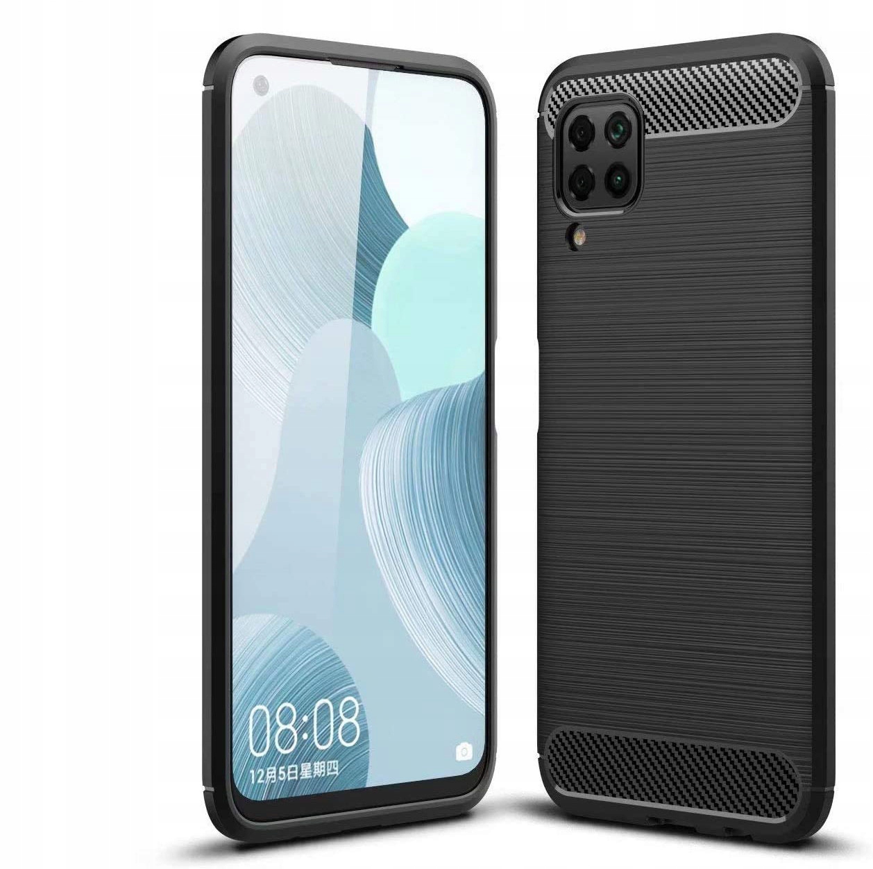 

Etui pancerne Karbon do Huawei P40 Lite czarne