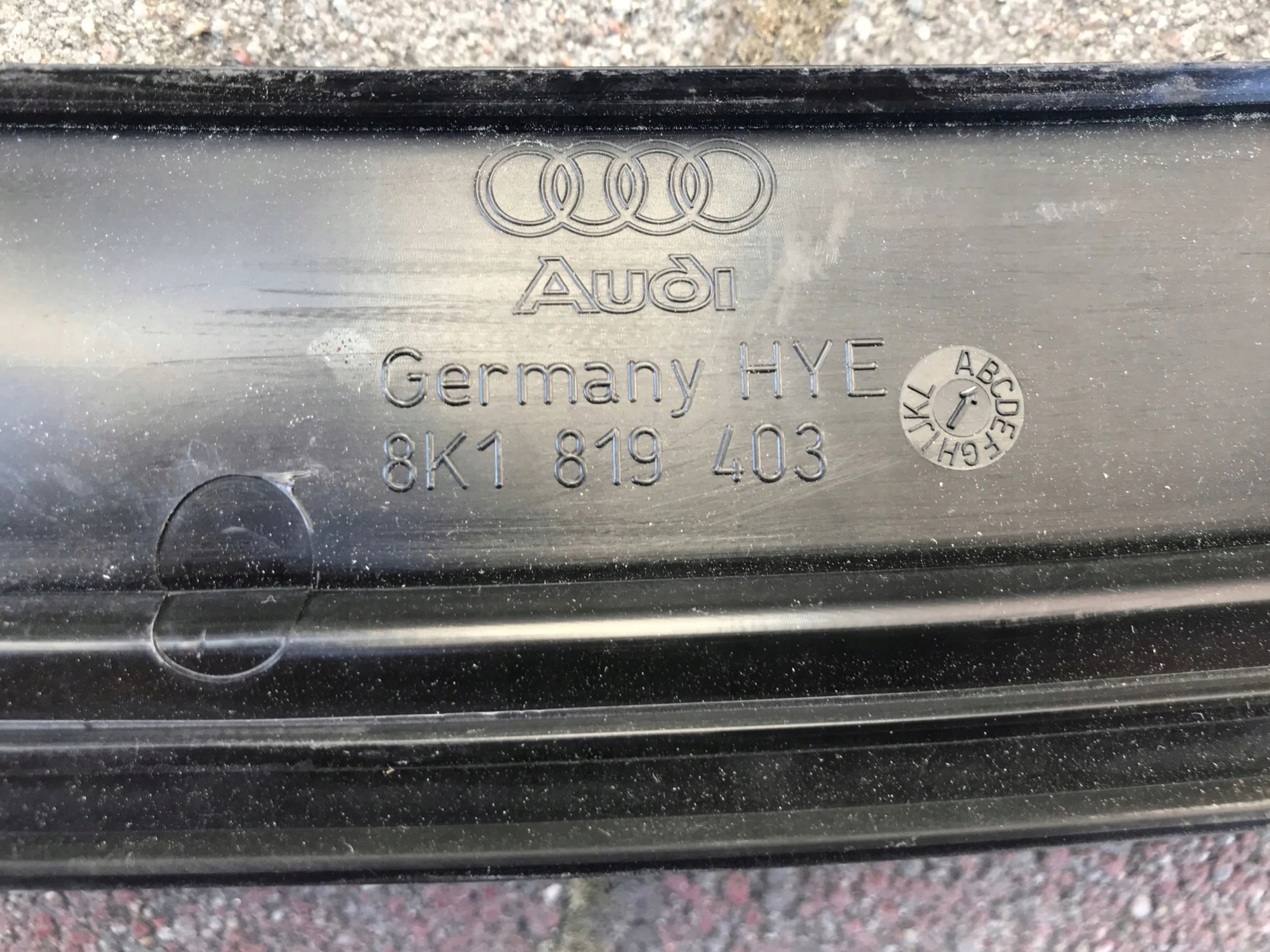 torpedo AUDI A4 B8 A5 8K1819403B EUROPA