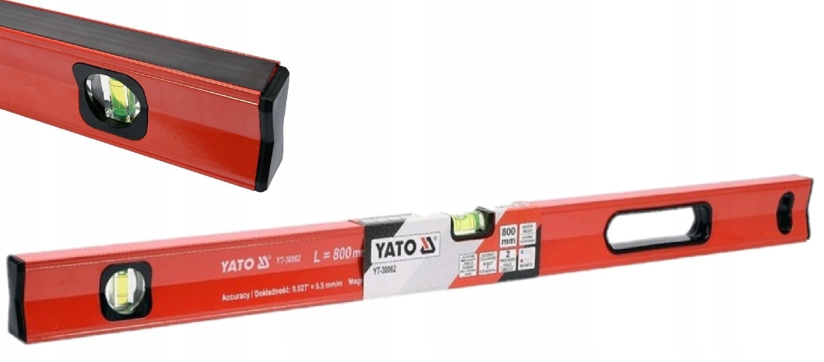 

Poziomnica Magnetyczna Alu 80cm Yato YT-30062