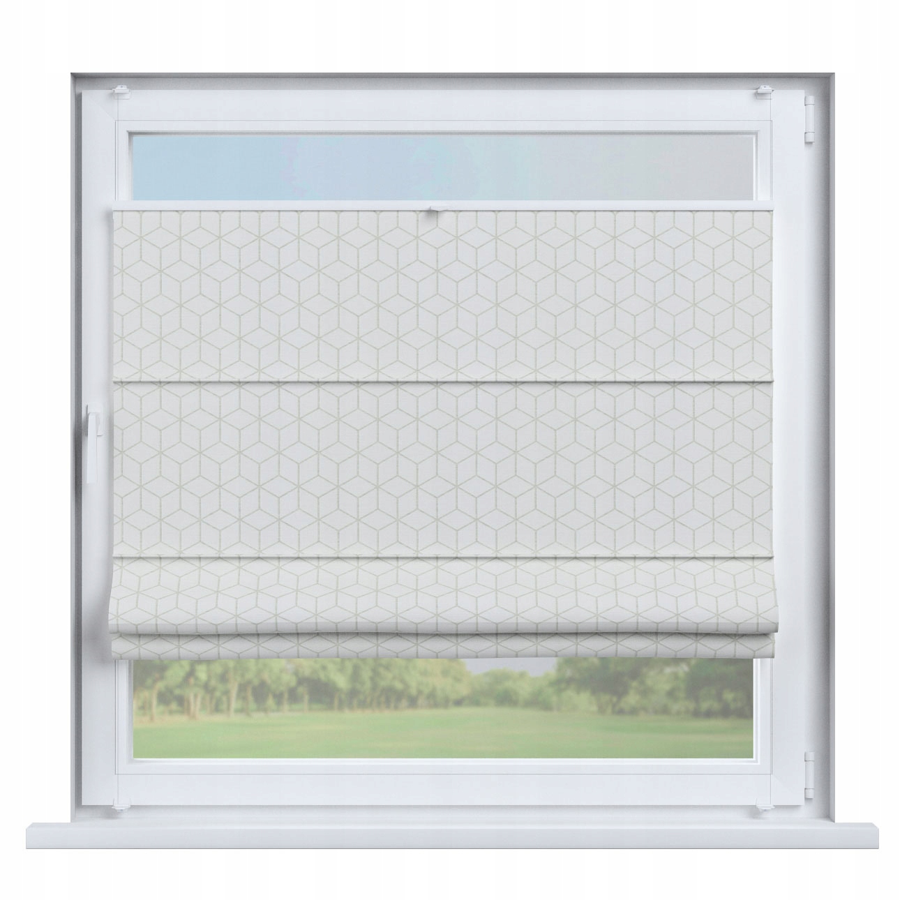 Hotová Roleta plisé Římská Sicílie 80x170 cm bílá