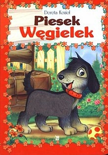 PIESEK WĘGIELEK. OPRAWA TWARDA Z PLUSZEM DOROTA...