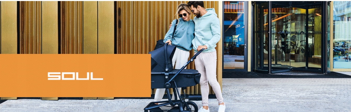 Wózek głęboki Easy Go Soul TAUPE 1w1 Kolor Odcienie brązu i beżu